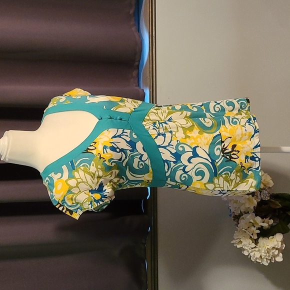 NWT Liz & Co patterned top - Picture 1 of 8